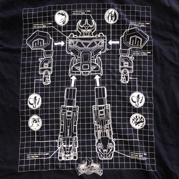 Power Rangers tee - Picture 2 of 3